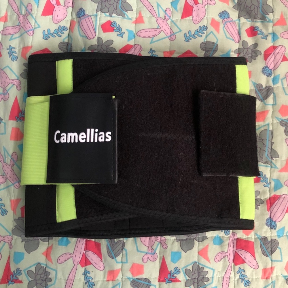 Camellias Workout Sweat Belt / Waist Trainer